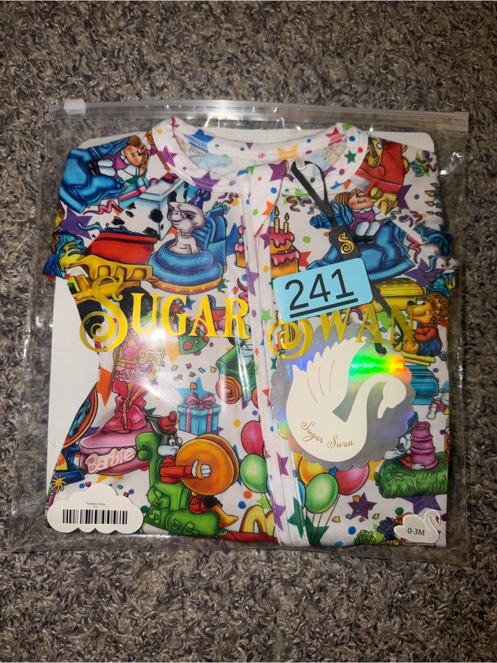 Sugar Swan McDonalds Zippy 0-3 months